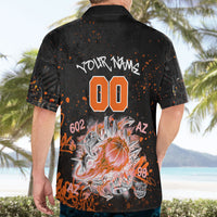 Personalized Arizona Hawaiian Shirt Graffiti Street Art Southwest Cactus Route 66 Retro