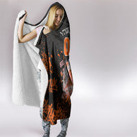 Personalized Arizona Hooded Blanket Graffiti Street Art Southwest Cactus Route 66 Retro