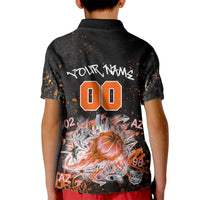 Personalized Arizona Kid Polo Shirt Graffiti Street Art Southwest Cactus Route 66 Retro