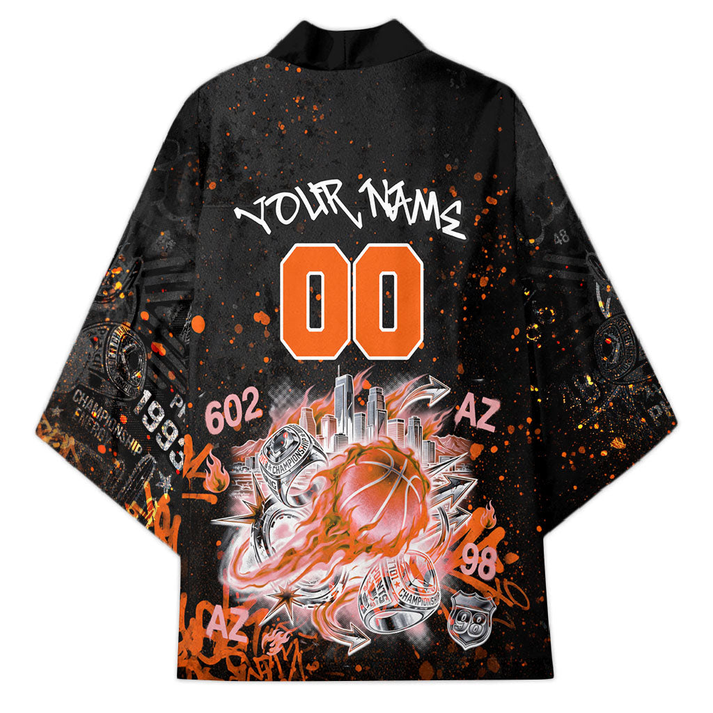 Personalized Arizona Kimono Graffiti Street Art Southwest Cactus Route 66 Retro