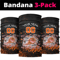 Personalized Arizona Neck Gaiter Graffiti Street Art Southwest Cactus Route 66 Retro