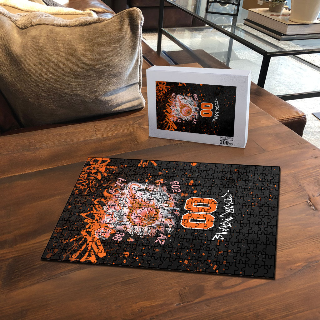 Personalized Arizona Puzzle Graffiti Street Art Southwest Cactus Route 66 Retro