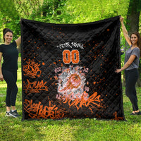 Personalized Arizona Quilt Graffiti Street Art Southwest Cactus Route 66 Retro