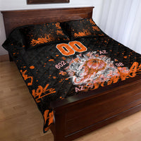 Personalized Arizona Quilt Bed Set Graffiti Street Art Southwest Cactus Route 66 Retro
