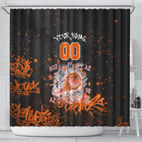 Personalized Arizona Shower Curtain Graffiti Street Art Southwest Cactus Route 66 Retro