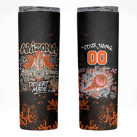 Personalized Arizona Skinny Tumbler Graffiti Street Art Southwest Cactus Route 66 Retro