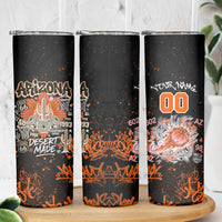Personalized Arizona Skinny Tumbler Graffiti Street Art Southwest Cactus Route 66 Retro