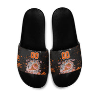 Personalized Arizona Slide Sandals Graffiti Street Art Southwest Cactus Route 66 Retro