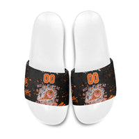 Personalized Arizona Slide Sandals Graffiti Street Art Southwest Cactus Route 66 Retro