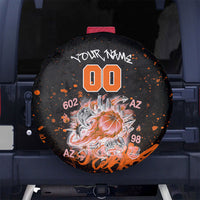 Personalized Arizona Spare Tire Cover Graffiti Street Art Southwest Cactus Route 66 Retro