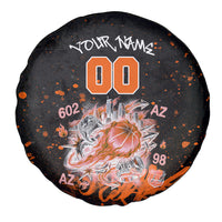Personalized Arizona Spare Tire Cover Graffiti Street Art Southwest Cactus Route 66 Retro