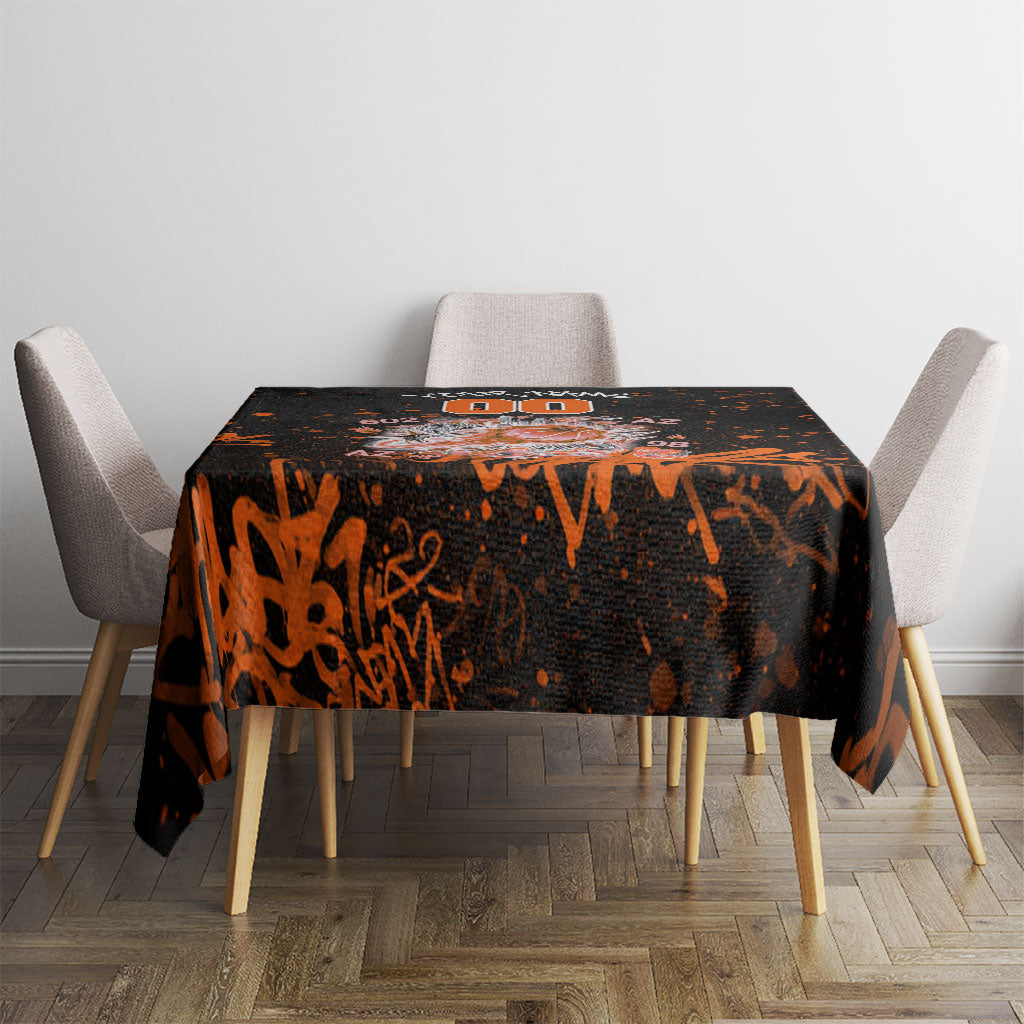 Personalized Arizona Tablecloth Graffiti Street Art Southwest Cactus Route 66 Retro