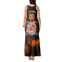 Personalized Arizona Tank Maxi Dress Graffiti Street Art Southwest Cactus Route 66 Retro