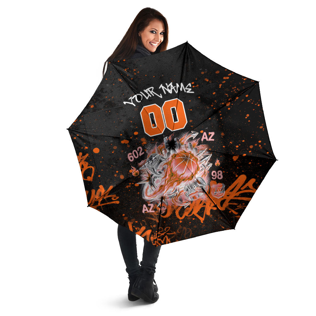 Personalized Arizona Umbrella Graffiti Street Art Southwest Cactus Route 66 Retro