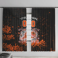 Personalized Arizona Window Curtain Graffiti Street Art Southwest Cactus Route 66 Retro