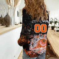 Personalized Arizona Women Casual Shirt Graffiti Street Art Southwest Cactus Route 66 Retro
