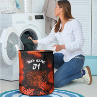 Personalized Arizona Street Graffiti Laundry Basket Urban Phoenix Underground Art Phoenix Bird Rattlesnake