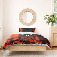 Personalized Arizona Street Graffiti Bedding Set Urban Phoenix Underground Art Phoenix Bird Rattlesnake