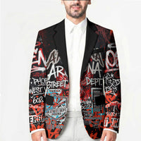 Personalized Arizona Street Graffiti Blazer Urban Phoenix Underground Art Phoenix Bird Rattlesnake