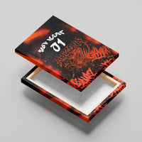Personalized Arizona Street Graffiti Canvas Wall Art Urban Phoenix Underground Art Phoenix Bird Rattlesnake
