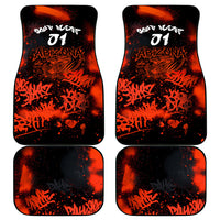 Personalized Arizona Street Graffiti Car Mats Urban Phoenix Underground Art Phoenix Bird Rattlesnake