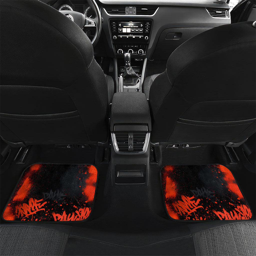 Personalized Arizona Street Graffiti Car Mats Urban Phoenix Underground Art Phoenix Bird Rattlesnake
