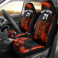 Personalized Arizona Street Graffiti Car Seat Cover Urban Phoenix Underground Art Phoenix Bird Rattlesnake