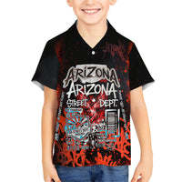 Personalized Arizona Street Graffiti Hawaiian Shirt Urban Phoenix Underground Art Phoenix Bird Rattlesnake