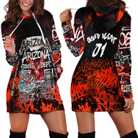 Personalized Arizona Street Graffiti Hoodie Dress Urban Phoenix Underground Art Phoenix Bird Rattlesnake