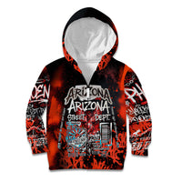 Personalized Arizona Street Graffiti Kid Hoodie Urban Phoenix Underground Art Phoenix Bird Rattlesnake
