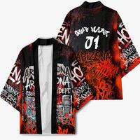 Personalized Arizona Street Graffiti Kimono Urban Phoenix Underground Art Phoenix Bird Rattlesnake