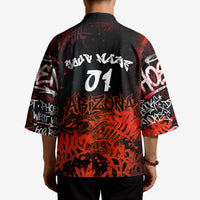 Personalized Arizona Street Graffiti Kimono Urban Phoenix Underground Art Phoenix Bird Rattlesnake