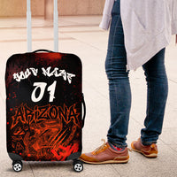 Personalized Arizona Street Graffiti Luggage Cover Urban Phoenix Underground Art Phoenix Bird Rattlesnake