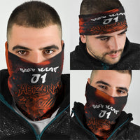 Personalized Arizona Street Graffiti Neck Gaiter Urban Phoenix Underground Art Phoenix Bird Rattlesnake