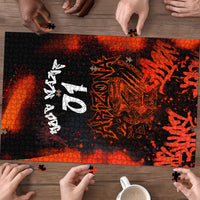 Personalized Arizona Street Graffiti Puzzle Urban Phoenix Underground Art Phoenix Bird Rattlesnake