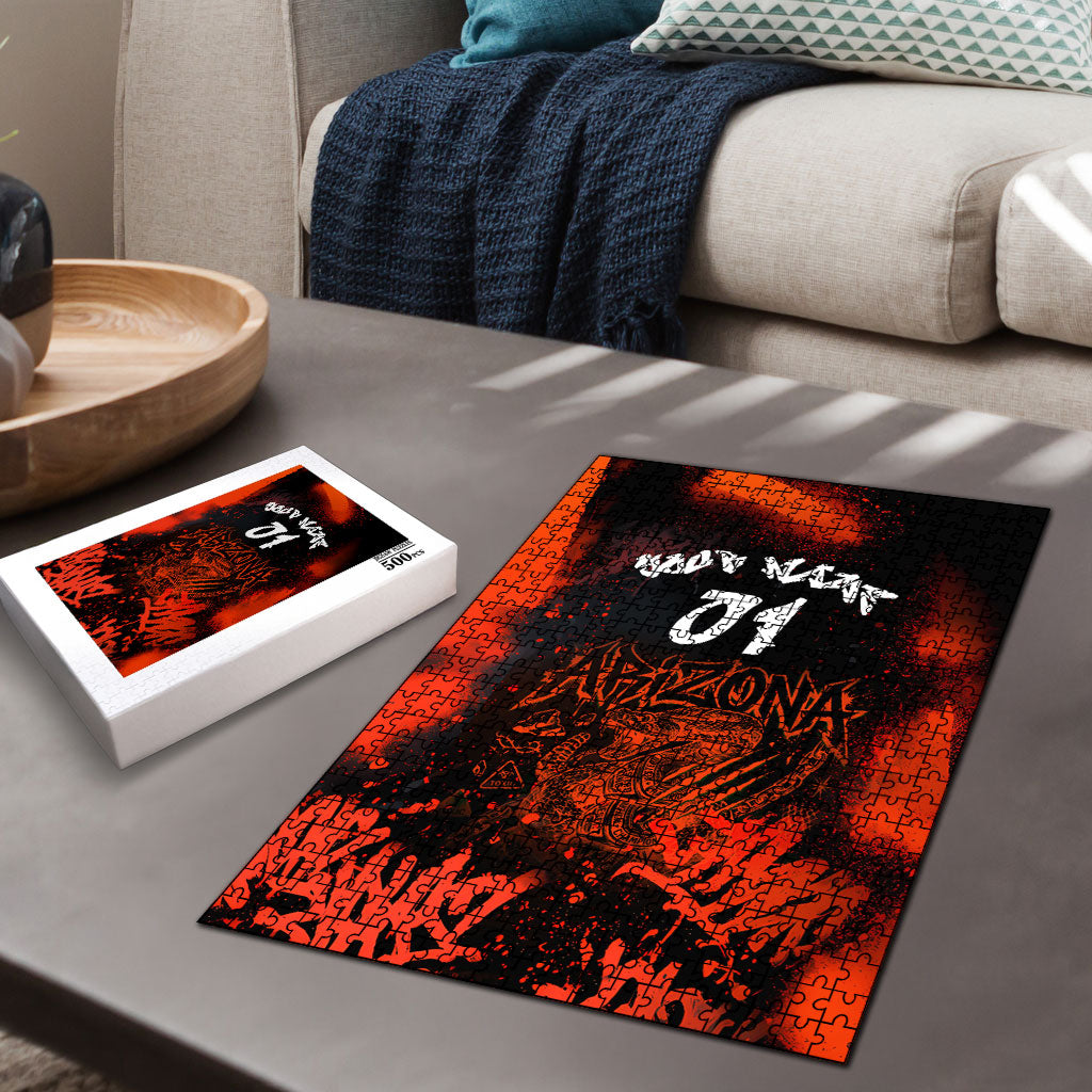 Personalized Arizona Street Graffiti Puzzle Urban Phoenix Underground Art Phoenix Bird Rattlesnake