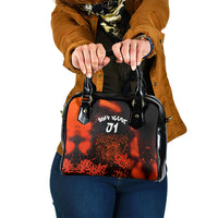 Personalized Arizona Street Graffiti Shoulder Handbag Urban Phoenix Underground Art Phoenix Bird Rattlesnake