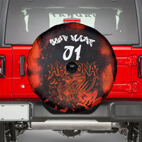 Personalized Arizona Street Graffiti Spare Tire Cover Urban Phoenix Underground Art Phoenix Bird Rattlesnake