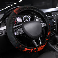 Arizona Street Graffiti Steering Wheel Cover Urban Phoenix Underground Art Phoenix Bird Rattlesnake