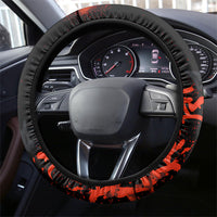 Arizona Street Graffiti Steering Wheel Cover Urban Phoenix Underground Art Phoenix Bird Rattlesnake