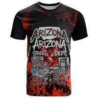 Personalized Arizona Street Graffiti T Shirt Urban Phoenix Underground Art Phoenix Bird Rattlesnake