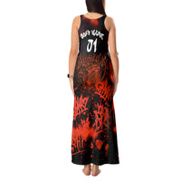 Personalized Arizona Street Graffiti Tank Maxi Dress Urban Phoenix Underground Art Phoenix Bird Rattlesnake