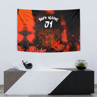 Personalized Arizona Street Graffiti Tapestry Urban Phoenix Underground Art Phoenix Bird Rattlesnake