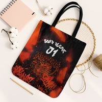 Personalized Arizona Street Graffiti Tote Bag Urban Phoenix Underground Art Phoenix Bird Rattlesnake