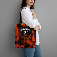 Personalized Arizona Street Graffiti Tote Bag Urban Phoenix Underground Art Phoenix Bird Rattlesnake
