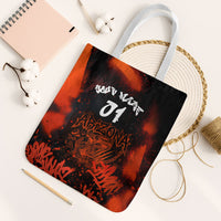 Personalized Arizona Street Graffiti Tote Bag Urban Phoenix Underground Art Phoenix Bird Rattlesnake