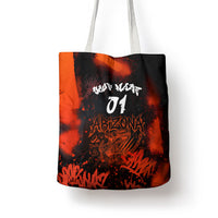 Personalized Arizona Street Graffiti Tote Bag Urban Phoenix Underground Art Phoenix Bird Rattlesnake