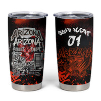 Personalized Arizona Street Graffiti Tumbler Cup Urban Phoenix Underground Art Phoenix Bird Rattlesnake