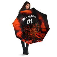 Personalized Arizona Street Graffiti Umbrella Urban Phoenix Underground Art Phoenix Bird Rattlesnake
