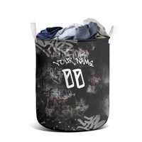 Personalized California West Coast Graffiti Laundry Basket Urban Los Angeles Street Art - Hollywood LAX